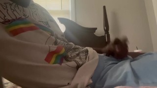 Toned BBC Edging For The First Time!