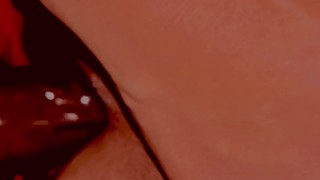 Mistress Fucks me with giant strapon
