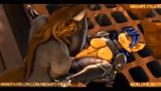 MrSafetyLion Official - Carmelita Fox x Horse Guy OC