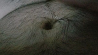 Jerking on my belly