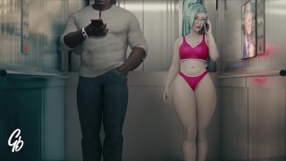 League Of Legends KDA Seraphine Askes Big Black Bull For Sex
