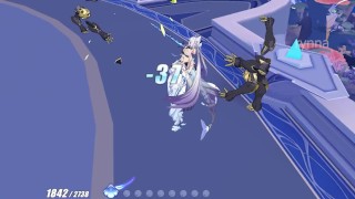 Swimsuit Herrsher Kiana & Mei ryona - Honkai Impact 3rd