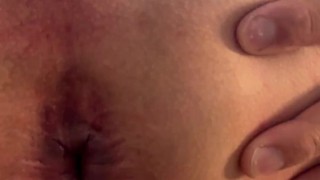 MILF POV pegging sissy