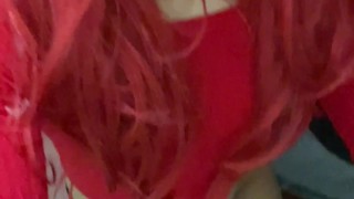 Sissy masturbating