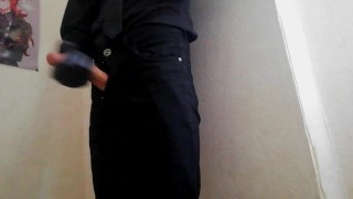 Jerking off before graduation