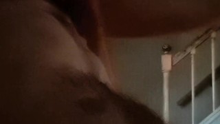 Self facial, I enjoyed the taste of my cum