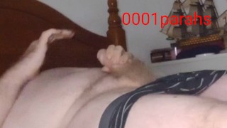 Morning Handjob and huge cumshot