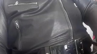 Hot Summer Gear Wank, longer video, different angle, better cum shot