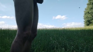 Outdoor exhibitionist