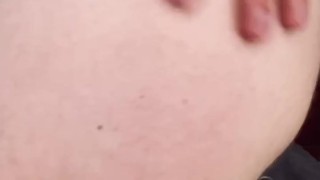 tattooed guy tries new toy and cums