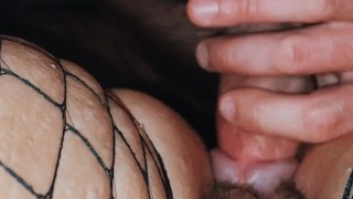 BFs Husband fucks ROUGH WET pussy so tight it keeps a LOAD OF CUM in!