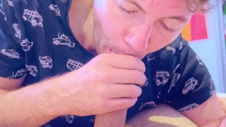 Got way too Horny so had to Rub our Cocks Together So much Cum / Uncut cock to cock action Frot