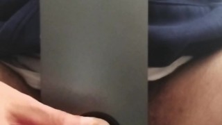 Uncut British Teen Fucks His Monitor