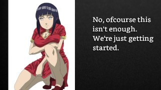[FayGrey] [Hinata's chastity slave Part 1 Assplay Lessons] (femdom_Assplay_Chastity_NoOrgasm)