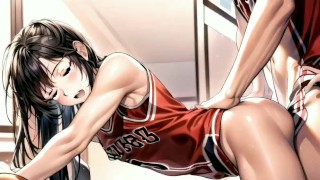 Horny basketball players Animation Cartoon porn Hentai