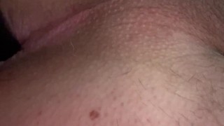 Guy fucks himself with toy