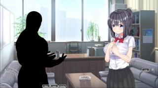 【#01 アニメーションエロゲー(体験版)】若肉壺の湯～Live2D×銭湯経営シミュ～ 爆乳J●が身体で稼ぐモーションアニメ同人エロゲー。 今回は中出しセックスされてしまい・・・