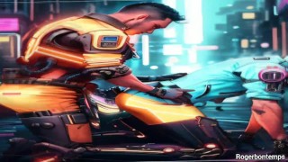 Cyborg sex Robot porn animation Cartoon Hentai