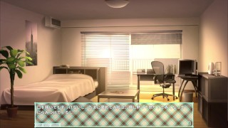 【アニメーションエロゲー実況(体験版)】letnie'stra -あなたと過ごすひと夏の- 爆乳J〇のおっぱい揉んでフェラしてもらって・・(モーションアニメ同人エロゲー Hentai game)