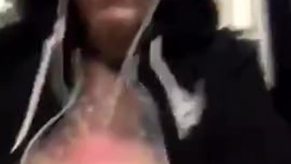Floppy Str8 BIG White Trash Cock
