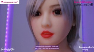 Kaito muñeca con temperatura SEXDOLLCENTER UNBOXING version youtube Agatha Dolly