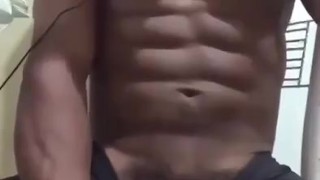 Cumming in room