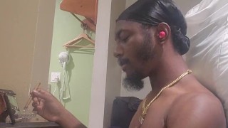 Smoking and stroking