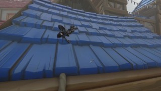 Rogue Kiriko ryona ragdoll - Overwatch 2