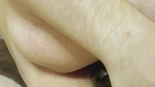 Tease you with huge anal beads 🎱