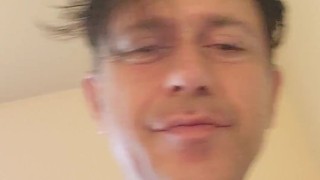 Trevor Allan and Bill watch their lover jerk solo here!