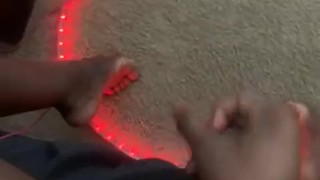 stroking my fat dick