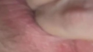 *ANAL* spray bottle in my asshole