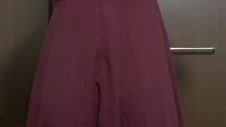 着替え  ワンピース 下着 パイパン アナル ギャル　 色白 女装子 男の娘 短小包茎 貧乳 全裸 素人 露出 ドM ブラ パンティ 企画 NSFW SPH japanese transgend