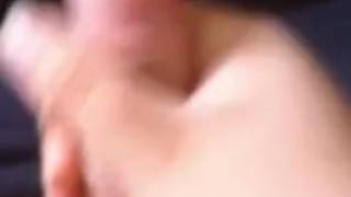 Twink cums hard and moans