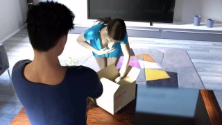 Darker: The Hot Wife With The Delivery Guy In The Home While Her Husband Is On A Business Trip Ep 6