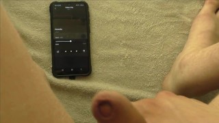 Lovense remote controlled buttplug, twink has a handsfree orgasm!!