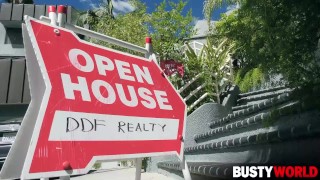 Busty MILF Alexis Fawx Secures House Sale By Fucking Her Client And Getting Covered In Cum