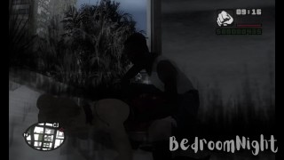 Fucking stepmother's daughter at christmas - gta sa