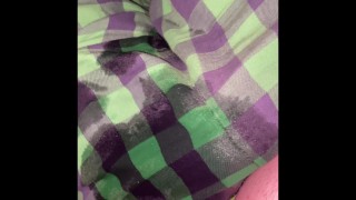 Wetting shorts on the floor