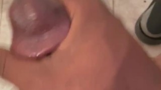 Creamy cumshot