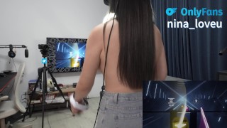 (IG: urninalee) 音楽ライトセーバーゲーム VRゲーム体験