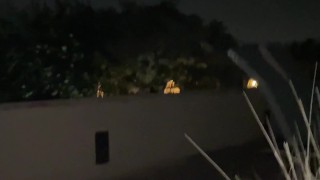 Je la baise rapidement sur une terrasse à Marrakech ( French Amateur )