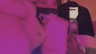 Butt blug Slides in My tight Boy pussy And strongly vibrates