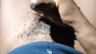 After it rains, busting huge nut in my tent
