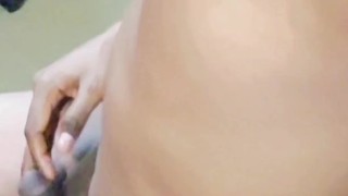 Micro penis sissy shemale try to cum, rub her useless tiny eunuch limp clitty in compilation video