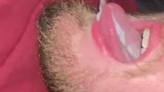 watch me swallow a huge load