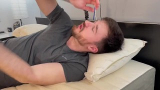 Gay man body swap with straight business man