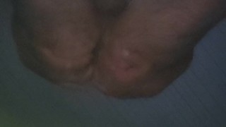 Self fuck, close up