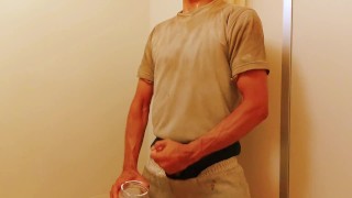 【オナニーwith me】元ラガーマンのフェチオナニー｜汗だく汗臭い洗濯していないユニフォームでトレーニング　2023年8月17日記録