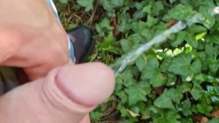 I had a mini pee in the park